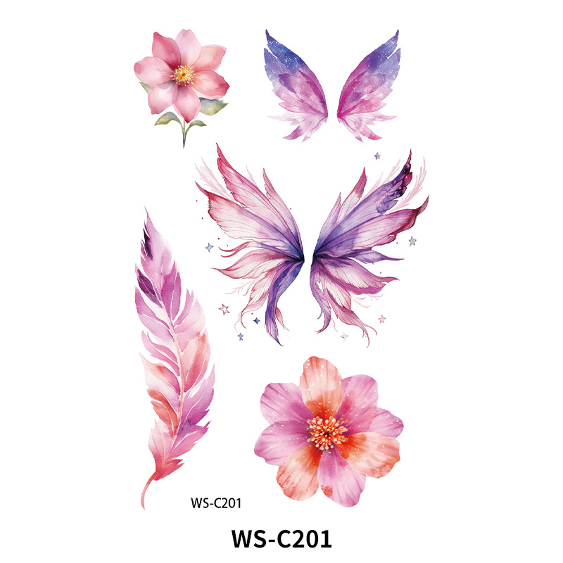 Glitter Butterfly WS-C201