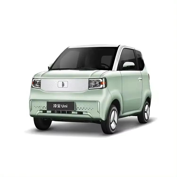 neue autos 2023 lingbao uni mini elektroauto auf lager zweitüriges familienfahrzeug hohe geschwindigkeit 100 km/h neues energiefahrzeug hohe qualität