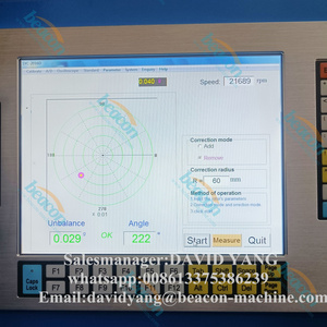 Equilibratrice automatica ad alta velocità del turbocompressore di controllo del Computer Turbo Balancer BC-D3