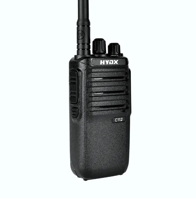 HYDX-C112 toptan Analog telsiz 2 W Vhf Uhf iş kullanışlı ücretsiz lisans iki yönlü radyo