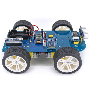 OPEN-SMART 4WD seri blvetooth uyumlu kontrol akıllı araç X kiti w/Arduino öğretici