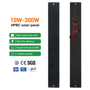 Hiệu quả cao 100 W Monocrystalline panel năng lượng mặt trời BC cell 12V <span class=keywords><strong>PV</strong></span> <span class=keywords><strong>Module</strong></span> 100 Watt 120W 160W Dải năng lượng mặt trời bảng điều khiển cho lưới điện ra khỏi hệ thống - Product Image 3