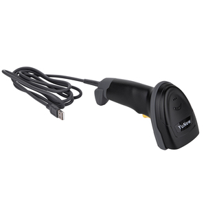 Lector de código de barras con cable RS232 de mano USD leer código de barras código Qr portátil 1D 2D escáner de código de barras para almacén de supermercado - Product Image 1