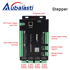 Aubalasti RichAuto DSP B51 USB controlador CNC B51S B51E 3 ejes soporte de controlador paso a paso y Servo para el Router CNC Control