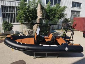 Lüks moda tekne 19ft fransız orca hipalon tekne şişme kaburga tekne alüminyum gövde rib580 <span class=keywords><strong>10</strong></span> kişilik