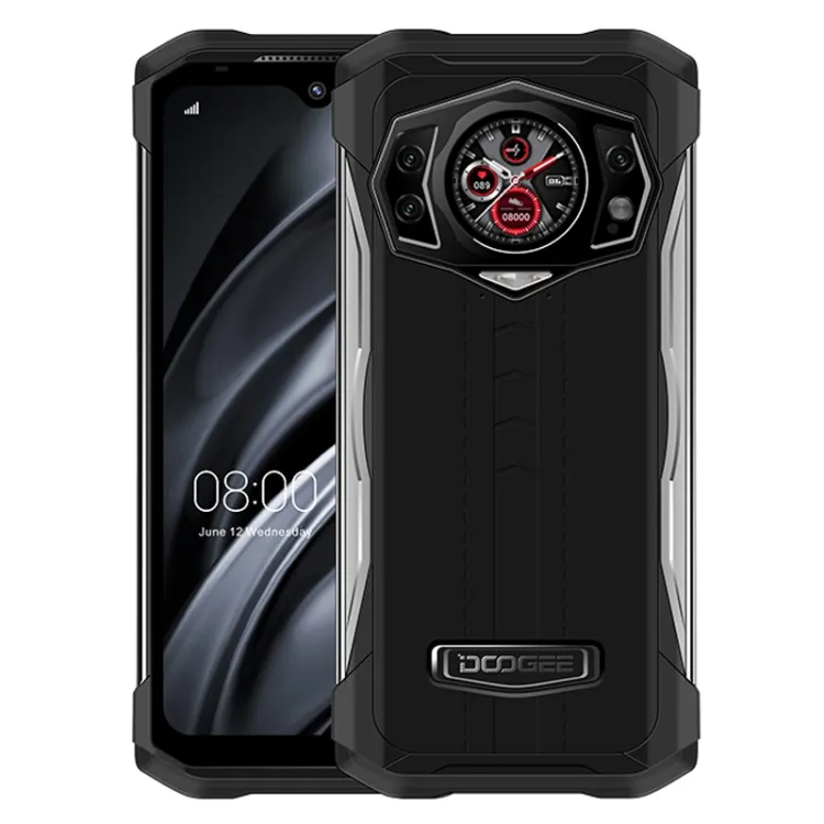 Smartphone doogee s98 robusto 8gb + 256gb, celular com visão noturna, 4g, android 12