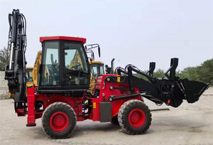 דור חדש מפעל ייצוא רב פונקציה backhoe מתנשא טרקטור מעמיסים עם ריפר