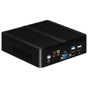 Çift ağ ve seri Port ile yeni Mini PC N2840 RS232 endüstriyel kontrol Host DDR3 RAM SSD sabit disk JP fiş - Product Image 4