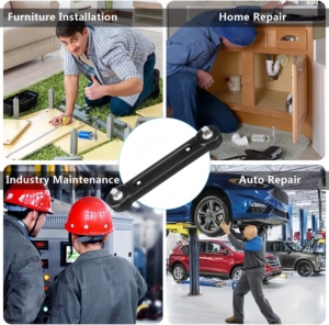 双端电镀钢头扳手套装多功能组合加长扳手DIY公制OEM可定制 - Product Image 4