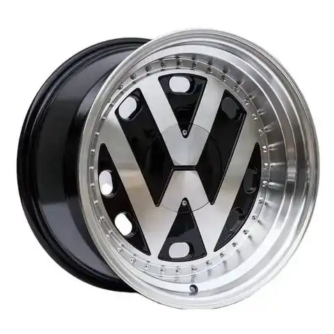 14 1516 17 pulgadas llantas de aleación de aluminio retro del mercado de accesorios para coches escarabajo para VW