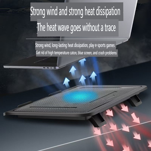Off-the-Shelf Notebook Cooling Base Mute Radiator 14 Inch N19 <strong>Computer</strong> Radiator Fan - Product Image 4