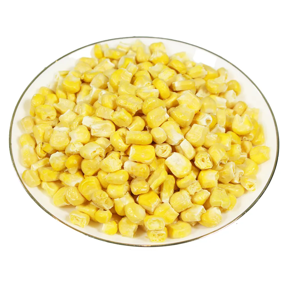 Granos de maíz secos y congelados, venta al por mayor