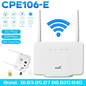 ความเร็วสูงแบบพกพา4G โมดูลเราเตอร์ CP106 4G CPE ซิมการ์ดไร้สาย WIFI LTE ยุโรปอเมริกาใช้ในบ้าน300Mbps MAX LAN Data 2.4G - Product Image 2