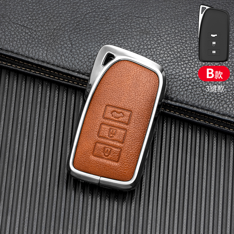 B/argent brun/3 btns