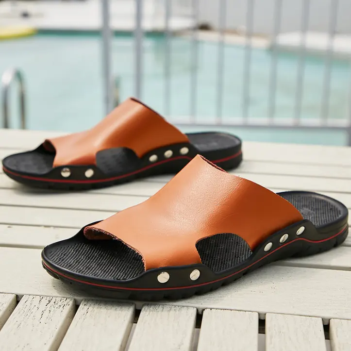 2021 man shoes beach fashion summer slippers casual men sandals