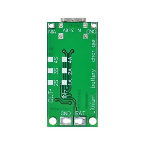 Nuevo cargador de batería de iones de litio de 2 cuerdas, 3 cuerdas, 4 cuerdas, tipo C, USB Boost, placa de carga, con placa PCB protectora