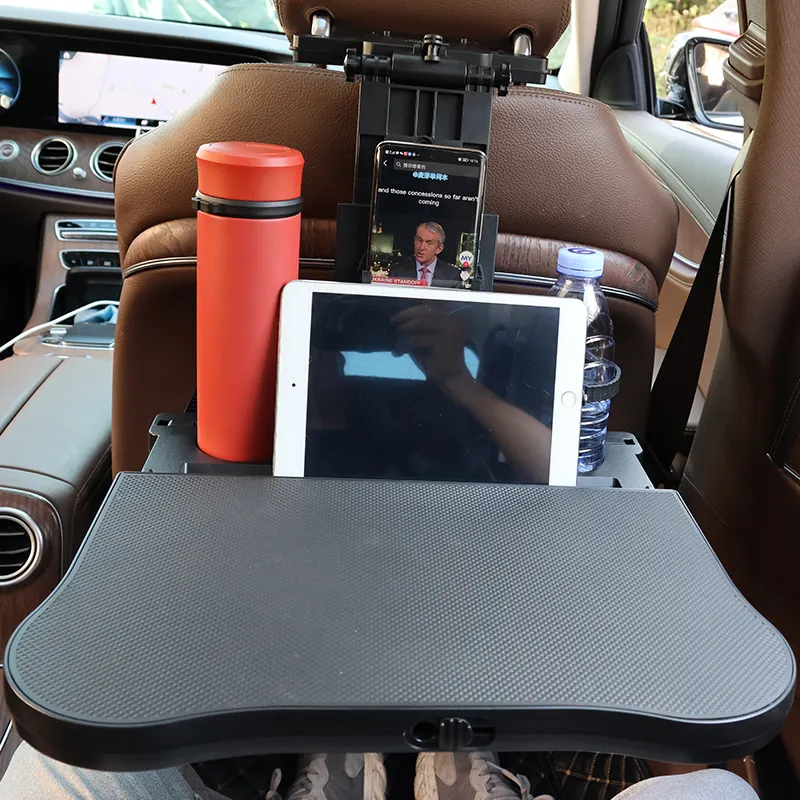 Accessori per seggiolini Auto sedile posteriore per Auto tavolo Organizer regolabile per cibo e Laptop supporto per ruote per Auto per bambini