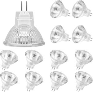 Ucuz cam kapak halojen lamba 12v 20w sıcak beyaz MR11 kısılabilir halojen ampul tavan ışıkları için - Product Image 2