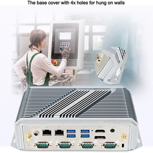 LIMYEE <strong>2</strong> Ethernet Dual <strong>Nic</strong> Pfsense In-Tel Core I3 I5 I7 Micro Tiny Single Board <strong>Desktop</strong> <strong>Computer</strong> Barebone Fanless Mini Pc - Product Image 4