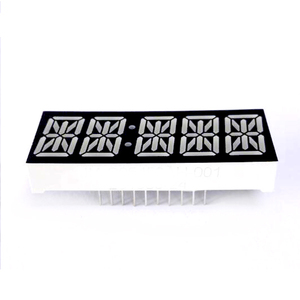 <strong>Red</strong> 0.54 Inch 14 <strong>Segment</strong> 5 <strong>Digit</strong> <strong>Led</strong> Alphanumeric Clock <strong>Display</strong> 16 <strong>Segment</strong> <strong>Led</strong> - Product Image 1