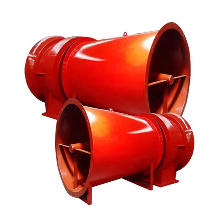 HQ/BK/DK/FBD/Kohle/Kupfer/Chemikalien Untergrund/Tunnel/Axial/Abluft/Führungs schaufel Bergbau ventilator Lüftungs gebläse Strahl ventilator