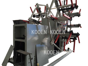 יעילות גבוהה hdpe המותח צינור צינור pe מסללה
