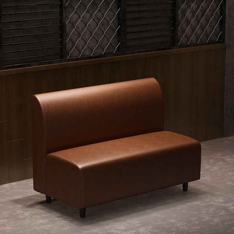 Asiento doble para tarjetas - marrón m