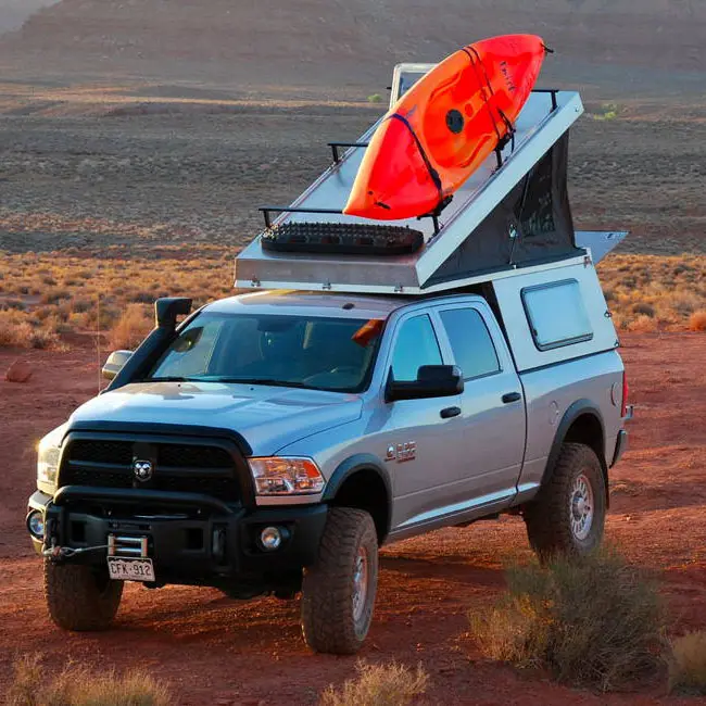 Camping-Car Pop-Up tout-terrain pour petit camion Camping-Car