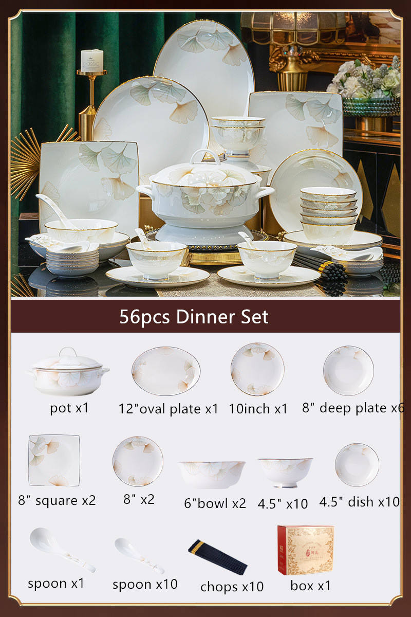 Service de table 56 pièces