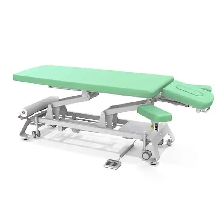 Camino Treatment Basic 2 Section Adjustable Electric Physiotherapy Bed Physiotherapy Therapy Supplies Table