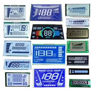 Display Lcd personalizzato VA FSTN STN TN TN LCD personaggio punto 128*64 segmento monocromatico colore grafico digitale 7 segmento modulo Display - Product Image 1
