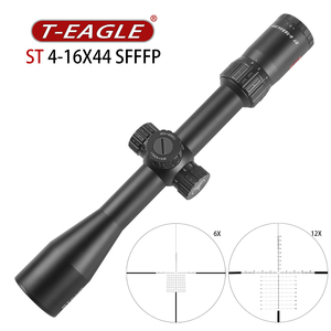 T-EAGLE yan odak düzlemi ST 4-16X44SFFFPT taktik açık 30mm dağı ile en iyi işıklı lekelenme büyüteç avcılık kapsam - Product Image 5