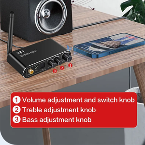 Digital to <strong>Analog</strong> <strong>Audio</strong> DAC Converter <strong>Spdif</strong> Optical Coaxial Signal AUX RCA Amplifier Decoder Bluetooth 5.1 Receiver - Product Image 6