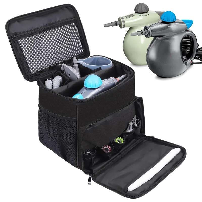 Sac de transport à compartiments réglables compatible avec Bissell SteamShot Hard Surface Steam Cleaner Travel Hand Bag Aspirateurs S