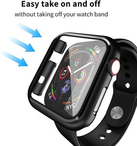 XOWO เคสป้องกันหน้าจอสำหรับ Apple Watch,เคสและตัวป้องกันหน้าจอสำหรับ Iwatch 38Mm 40Mm 42Mm 44Mm 45Mm 8 7 6 5 4 3 SE - Product Image 6