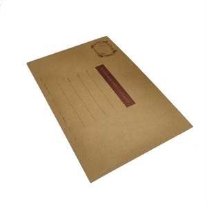 Umschlag aus recyceltem Karton in Sonder größe mit Knopfleiste, bedruckter Bastel umschlag - Product Image 2