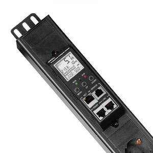Almanya raf montaj uzaktan kumanda dalgalanma koruyucusu alman SNMP güç dağıtım ünitesi akıllı 16 Schukos metre PDU izleme ile - Product Image 3