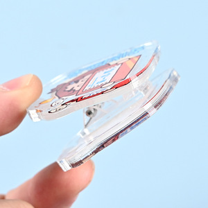 Tùy chỉnh phim hoạt hình Anime dễ thương Acrylic PP <span class=keywords><strong>Clip</strong></span> thăng hoa Acrylic giấy <span class=keywords><strong>Clip</strong></span> Kawaii Acrylic quyến rũ văn phòng phẩm dính Lưu ý <span class=keywords><strong>Clip</strong></span> - Product Image 6