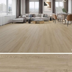 Su geçirmez SPC vinil döşeme açık meşe plastik PVC tahta kiremit tıklayın kilit esnek hibrid sert mutfak ofis daire Villa - Product Image 6