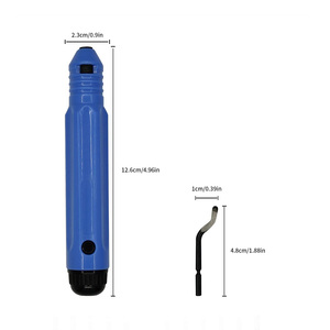 Deburring <strong>Tool</strong> High Speed Blades Works on Metal Resin Plastic and 3D Printed Burr Removal Reamer <strong>Tool</strong> - Product Image 2