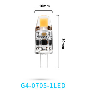 Wholesale <strong>G4</strong> COB Light Bulb AC/DC12-<strong>24V</strong> Dimmable 2W 3W <strong>LED</strong> Light Bulb <strong>G4</strong> <strong>LED</strong> Bulb COB Light Source for Halogen Lamp Replacement - Product Image 5