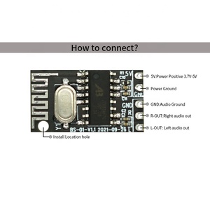 Bluetooth MP3プレーヤーボードBluetoothモジュールワイヤレスモジュール - Product Image 2