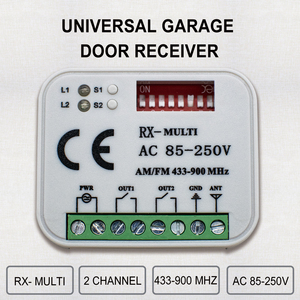 Garagentor Fernbedienung Empfänger RX MULTI Empfänger für 868,3 MHz 434MHz Sender - Product Image 2