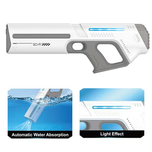 Işık ile 2025 elektrikli su tabancaları güçlü fışkırtma otomatik su emme su Blasters yaz açık plaj oyuncak çocuklar için - Product Image 2