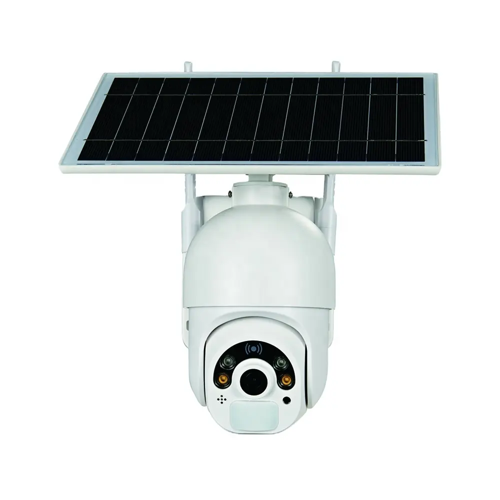 كاميرا مراقبة تعمل بالطاقة الشمسية UBox عالية الجودة مزودة بألواح لاسلكية تدعم 4G واي فاي PT كاميرا مراقبة خارجية 4 ميجابكسل تعمل بالواي فاي تعمل بالطاقة الشمسية