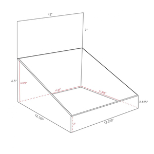 Custom Logo <strong>Easy</strong> Assemble Cardboard Countertop Display Boxes With <strong>Header</strong> - Product Image 3