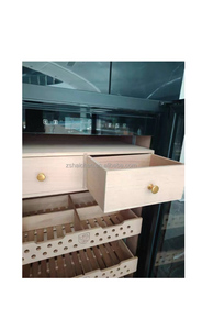 Modern Cigar Display Humidor with Precise Temperature and <strong>Humidity</strong> Control Smart Lacquer Finish Cabinet - Product Image 4