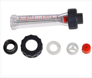 PVC rotor akış ölçer sıvı rotametre tüp şamandıra debimetre - Product Image 6