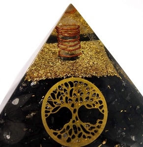 生命の木Shungite Orgone Pyramid自然治癒クリスタルエネルギー発電機、強力なオルゴナイトと神聖なシンボル - Product Image 5