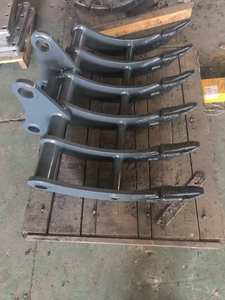 高效作业工具挖掘机耙附件，用于现场清洁干草和叶耙 - Product Image 3